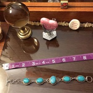 Turquoise “Sterling” Bracelet